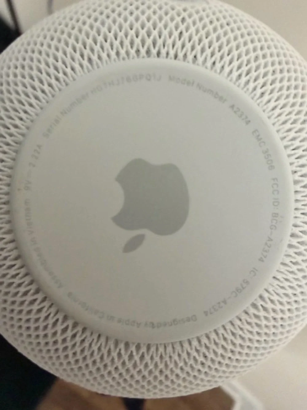 Apple Mini Smart Home Speaker in White - Picture 4 of 4